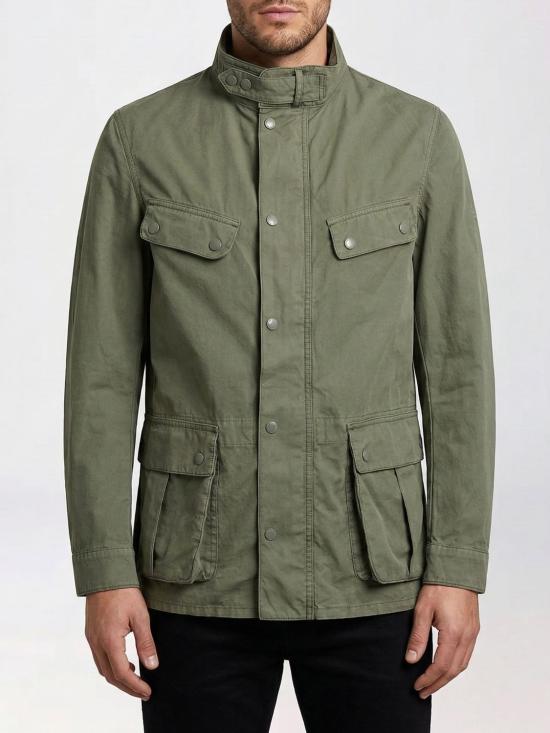 26SS 바버 코트 MCA1100 GN33 Green