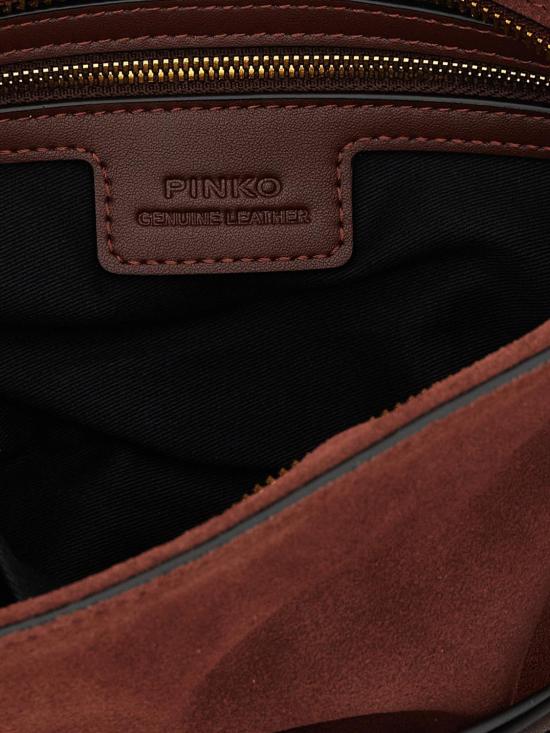 26SS 핑코 숄더백 106176A0F6 R49Q Burgundy - PINKO