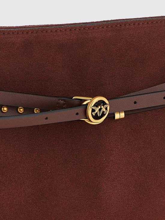 26SS 핑코 숄더백 106176A0F6 R49Q Burgundy - PINKO