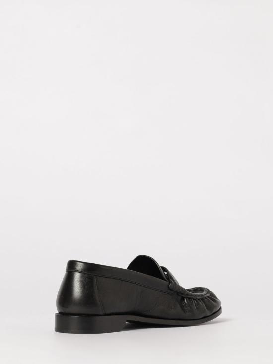 26SS 생로랑 스웨이드 로퍼 83947125VAA 1000 Black - SAINT LAURENT