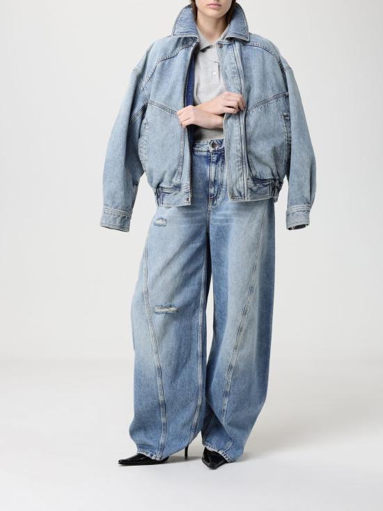 26SS 생로랑 폴로 티셔츠 841963Y37HC 1403 Grey - SAINT LAURENT