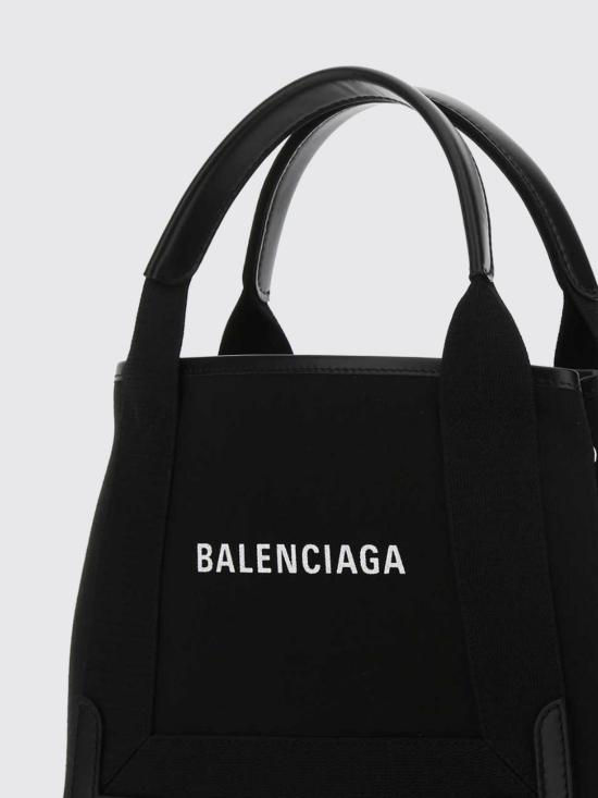 26SS 발렌시아가 NAVY 카바스 XS 백 390346AQ38N 1000 Black - BALENCIAGA