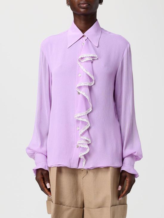 26SS 알베르타 페레티 셔츠 02281617 1240 Lilac