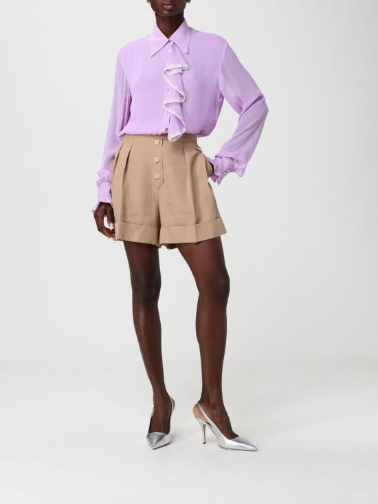 26SS 알베르타 페레티 셔츠 02281617 1240 Lilac - ALBERTA FERRETTI