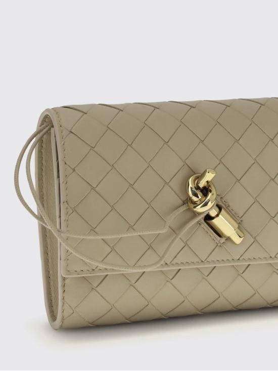 26SS 보테가베네타 안디아모 파우치 온 스트랩 836940VCPP2 9614 Ecru - BOTTEGA VENETA