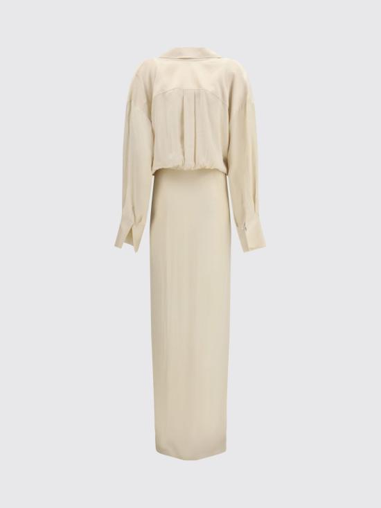 26SS 안다마네 롱 원피스 T190103ATNV135 115 Beige - ANDAMANE