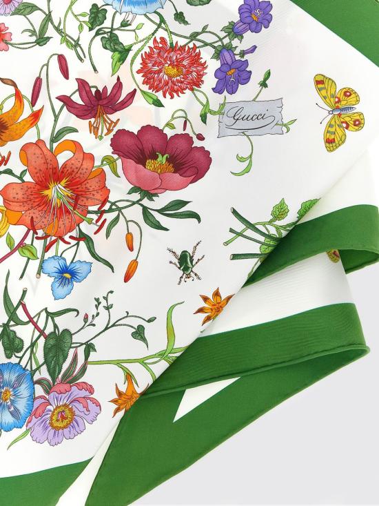 26SS 구찌 머플러/스카프 8653523G001 9067 White - GUCCI