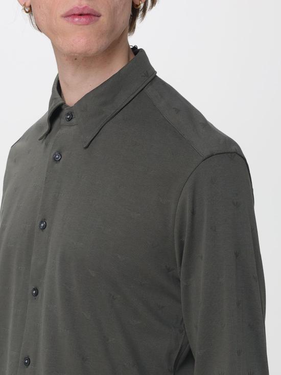 26SS 엠포리오 아르마니 셔츠 EM005446AF10762 F8248 Grey - EMPORIO ARMANI