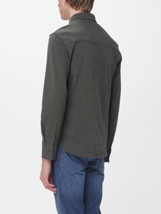 26SS 엠포리오 아르마니 셔츠 EM005446AF10762 F8248 Grey - EMPORIO ARMANI