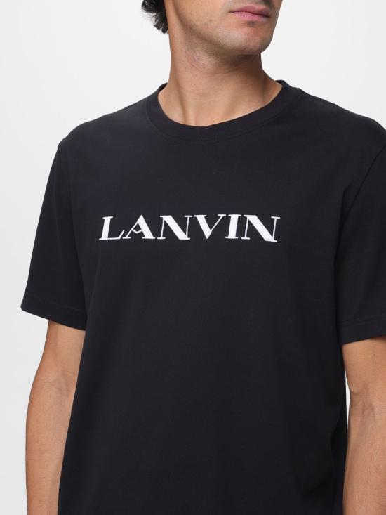 26SS 랑방 반팔 티셔츠 RMTS0012J300H25 10 Black - LANVIN