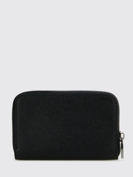 26SS 돌체앤가바나 Small calfskin zip-around 지갑 BP2522AG219 80999 Black - DOLCE & GABBANA