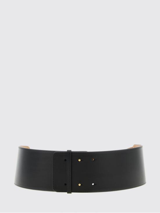 26SS 엘리자베타프랜치 레귤러 벨트 CT10S62E2 110 Black - ELISABETTA FRANCHI