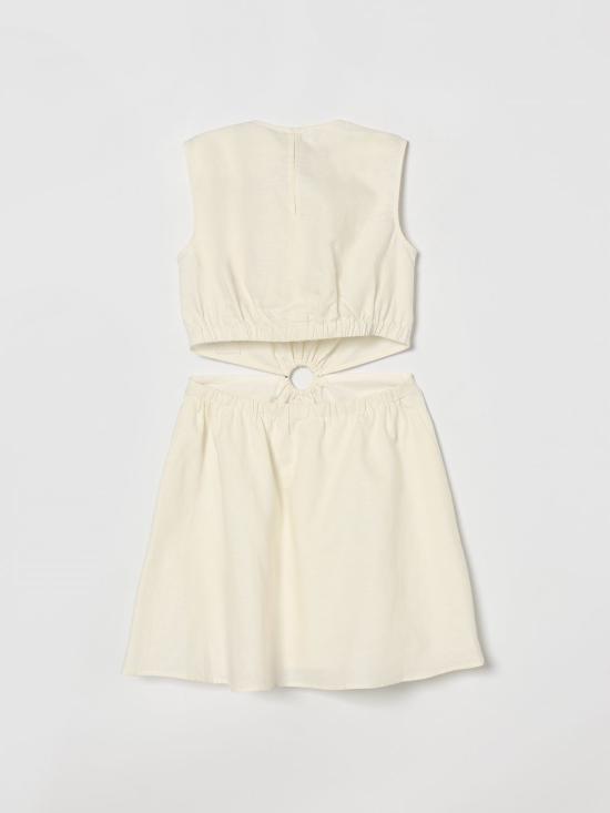 26SS [키즈] 트윈셋 원피스 261GJ2032 00526 White - TWINSET