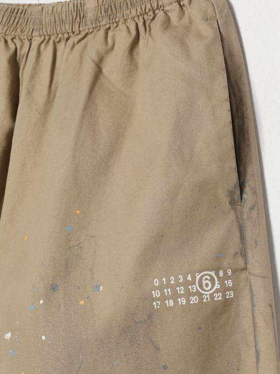 26SS [키즈] MM6 메종마르지엘라 팬츠 M60953MM07B M6709 Beige - MM6 MAISON MARGIELA
