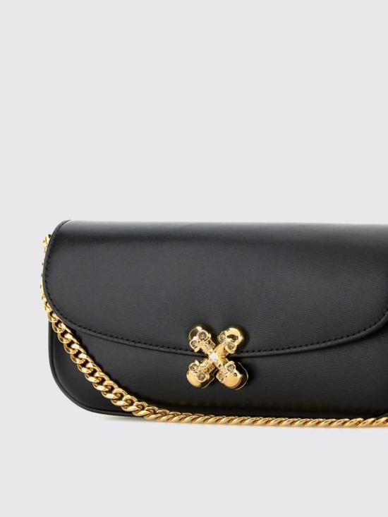 26SS 알렉산더 맥퀸 토트백 8360371MAAE 1000 Black - ALEXANDER MCQUEEN