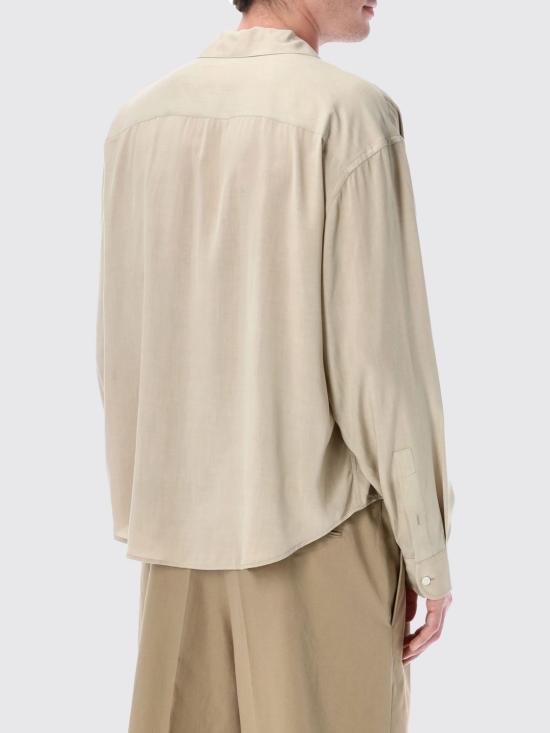 26SS 아미 긴팔 셔츠 HSH829VI0036 229 Coffee - AMI