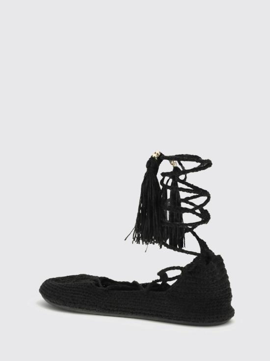 26SS 알라누이 슈즈 LWIR002R26KNI001 1010 Black 1 - ALANUI