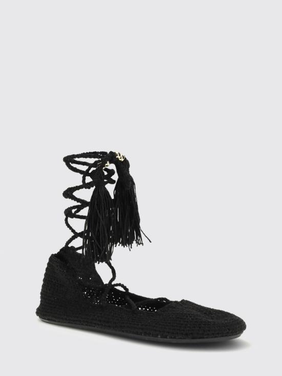 26SS 알라누이 슈즈 LWIR002R26KNI001 1010 Black 1 - ALANUI