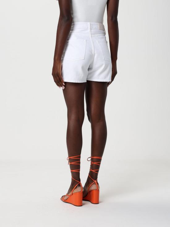 26SS 타미힐피거 숏팬츠 WW0WW49579 YCF White - TOMMY HILFIGER