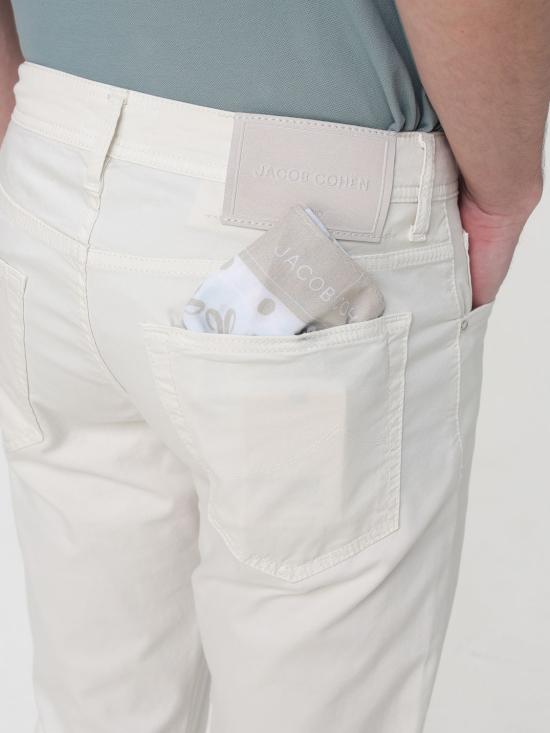 26SS 야콥코헨 팬츠 QE006054S3756TR A46 Ivory - JACOB COHËN