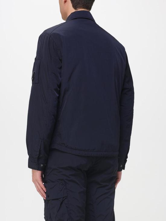 26SS 씨피 컴퍼니 크롬-R 패딩 렌즈 오버셔츠 20CMOS056A005904G 888 Blue - C.P. COMPANY