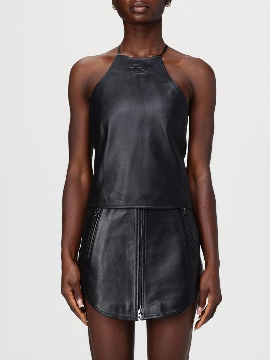 26SS 디젤 민소매 티셔츠 A222020CLBQ 9XX Black