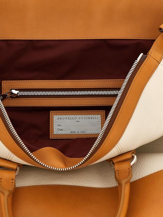 26SS 브루넬로 쿠치넬리 가방 MBATBU431 COK17 Beige - BRUNELLO CUCINELLI