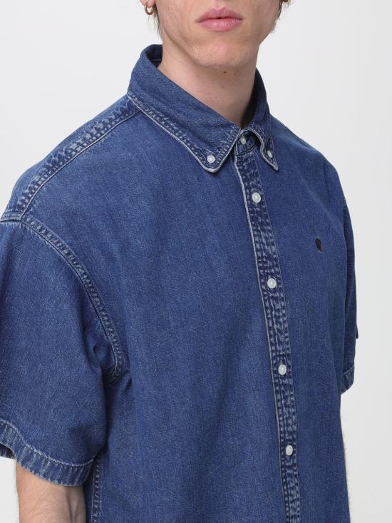 26SS 칼하트 WIP 숏슬리브 루카스 셔츠 I034575 0106 Blue - CARHARTT WIP