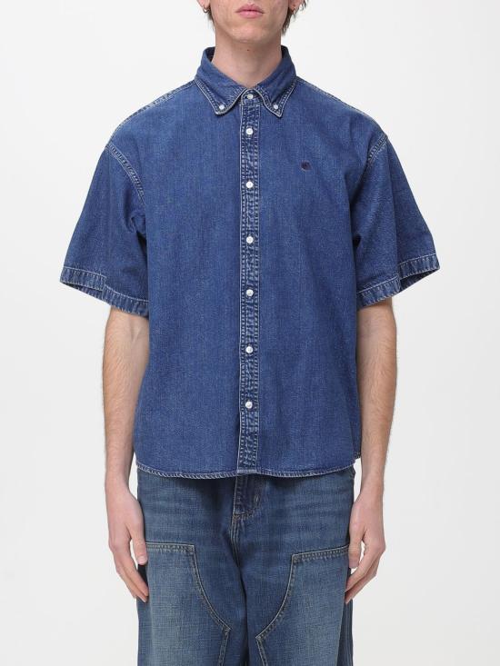 26SS 칼하트 WIP 숏슬리브 루카스 셔츠 I034575 0106 Blue