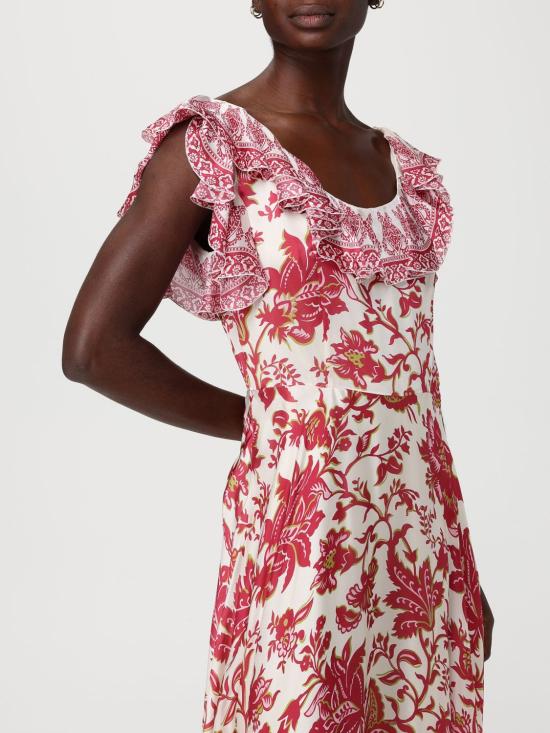 26SS 에트로 롱 원피스 WRHA056599SP1L7 X0808 Fuchsia - ETRO