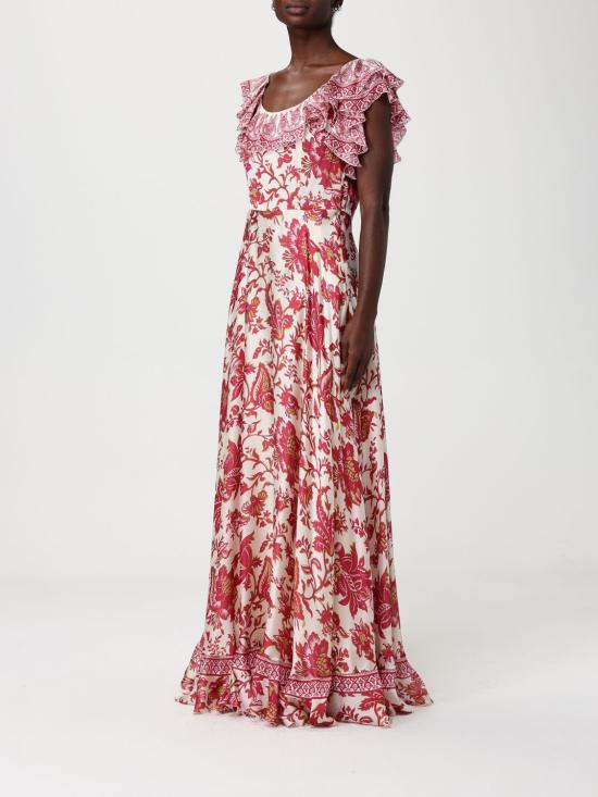 26SS 에트로 롱 원피스 WRHA056599SP1L7 X0808 Fuchsia - ETRO