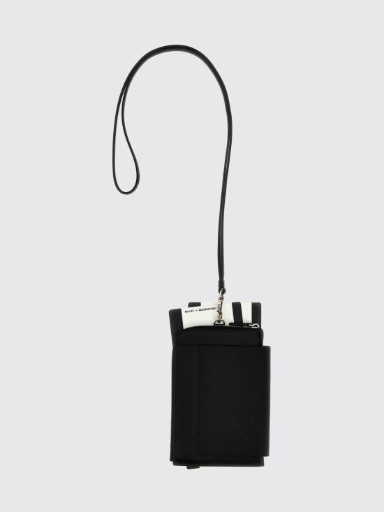 26SS 발렌시아가 패스포트 폰 홀더 7877332AA3R 1000 Black - BALENCIAGA