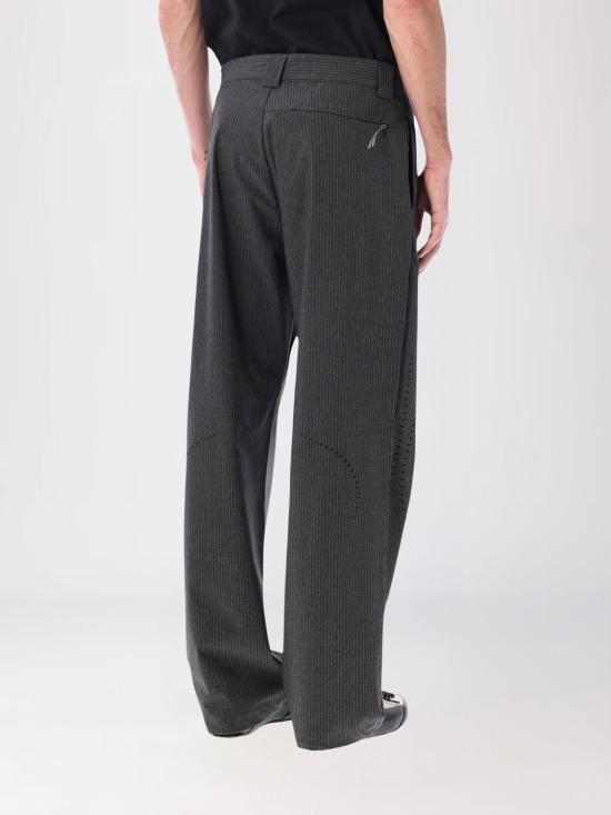 26SS 로아 스트레이트 팬츠 YBUW012FA05 BLK0001 Black - ROA