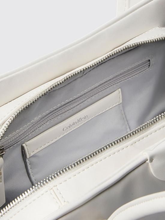 26SS 캘빈클라인 토트백 LV04F3369G 4LX White - CALVIN KLEIN