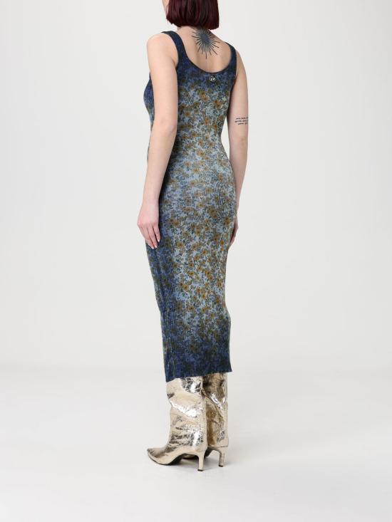 26SS 디젤 롱 원피스 A225920EGED 23T Denim - DIESEL