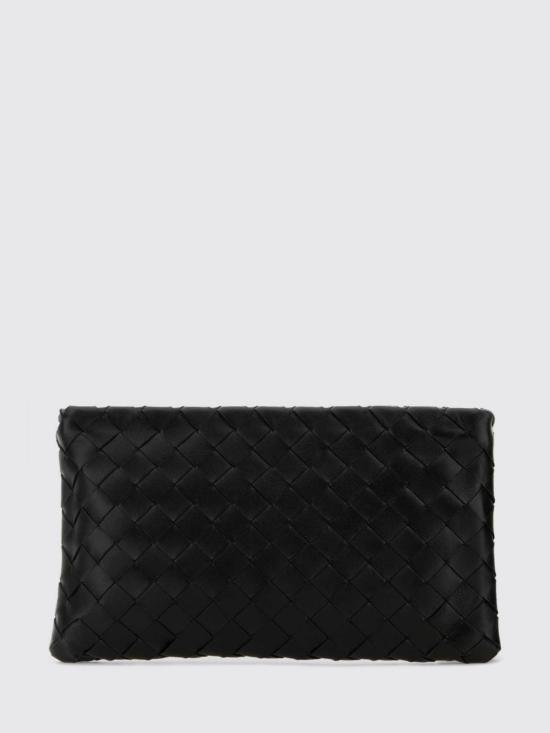 26SS 보테가베네타 인트레치아토 스몰 플랫 파우치 749919VCPP9 8425 Black