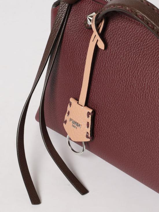 26SS 펜디 바이 더 웨이 소프트 미디움 백 8BL155AVTC F1UR6 Burgundy - FENDI