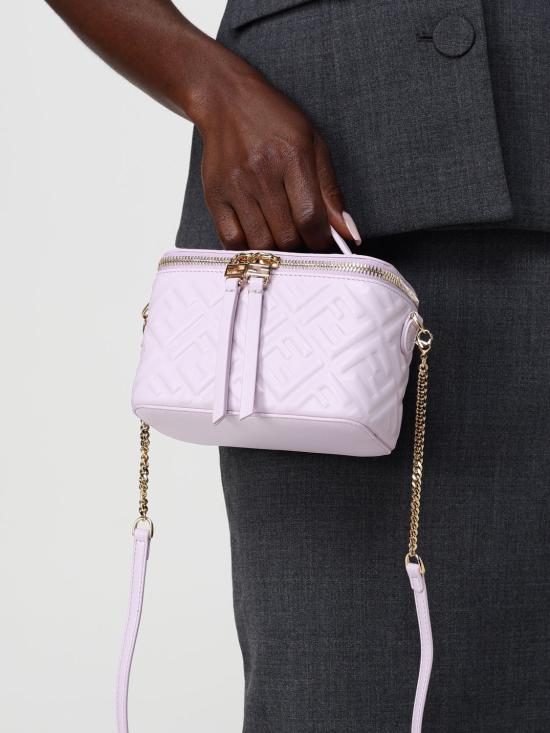 26SS 펜디 배니티 FF 모티프 나파 레더 미니백 8BS108AAJD F1BZE Pink - FENDI