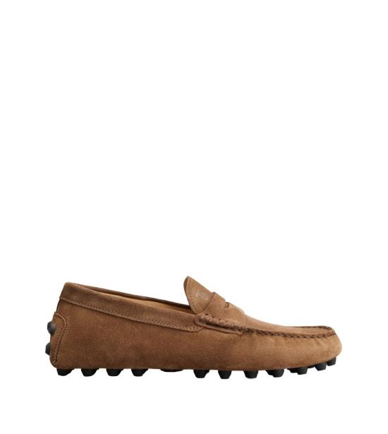 26SS 토즈 고미노 스웨이드 드라이빙 슈즈 XXM52K00640RE0S818 Brown