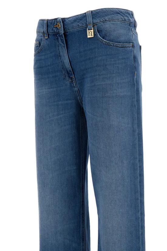 26SS 엘리자베타프랜치 데님 PJ21I61E2192 Blue - ELISABETTA FRANCHI
