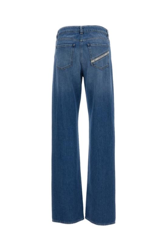 26SS 엘리자베타프랜치 데님 팬츠 PJ21I61E2192 Blue - ELISABETTA FRANCHI