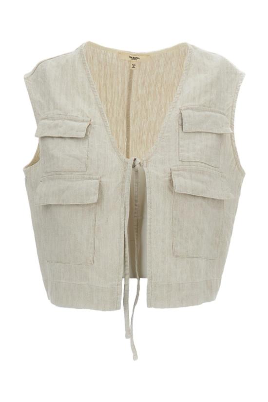 26SS 바레나 탑 GLD55194146538 Neutrals