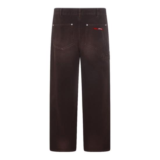 26SS 마르니 팬츠 PUMU0325GXUSCY6300M75 Brown - MARNI