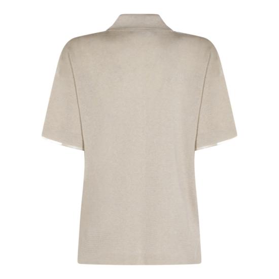 26SS 파비아나 필리피 탑 MAD276F492M1098200 Neutrals - FABIANA FILIPPI