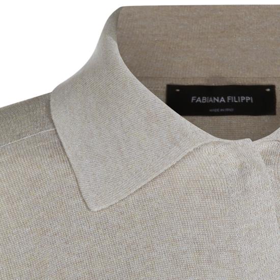 26SS 파비아나 필리피 탑 MAD276F492M1098200 Neutrals - FABIANA FILIPPI