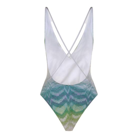 26SS 미소니 비치웨어 MC22SP03BR014HSM9X1 Green - MISSONI