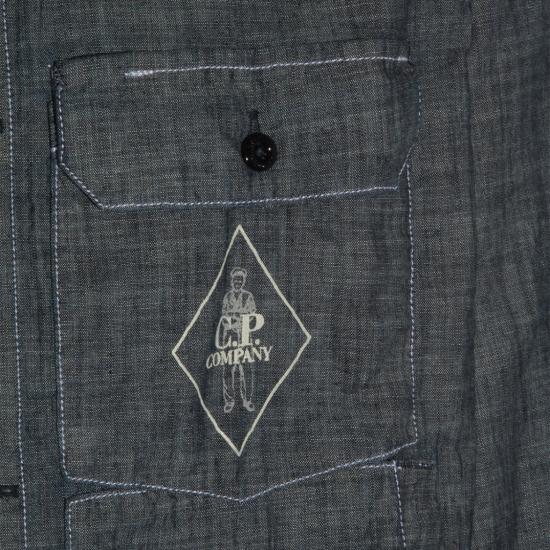 26SS 씨피 컴퍼니 셔츠 20CMSH195A110065WD17 Blue - C.P. COMPANY