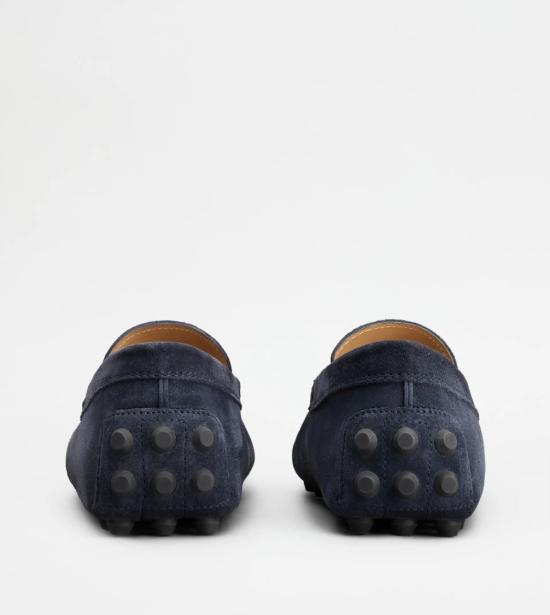26SS 토즈 고미노 스웨이드 드라이빙 슈즈 XXM52K00640RE0U805 Blue - TODS