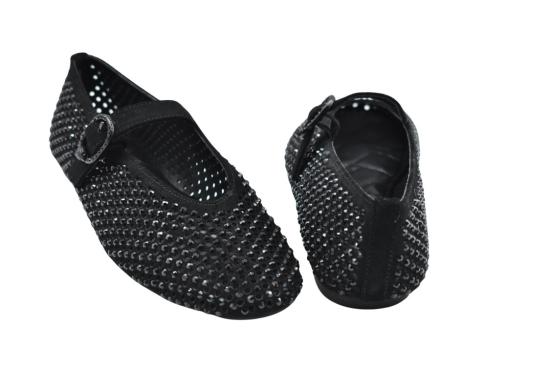 26SS 커트가이거 플랫 슈즈 MAYFAIR BALLET Black - KURT GEIGER