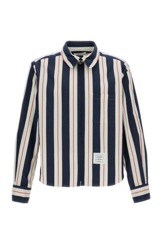 26SS 톰브라운 셔츠 MWL416AF1155960 Blue